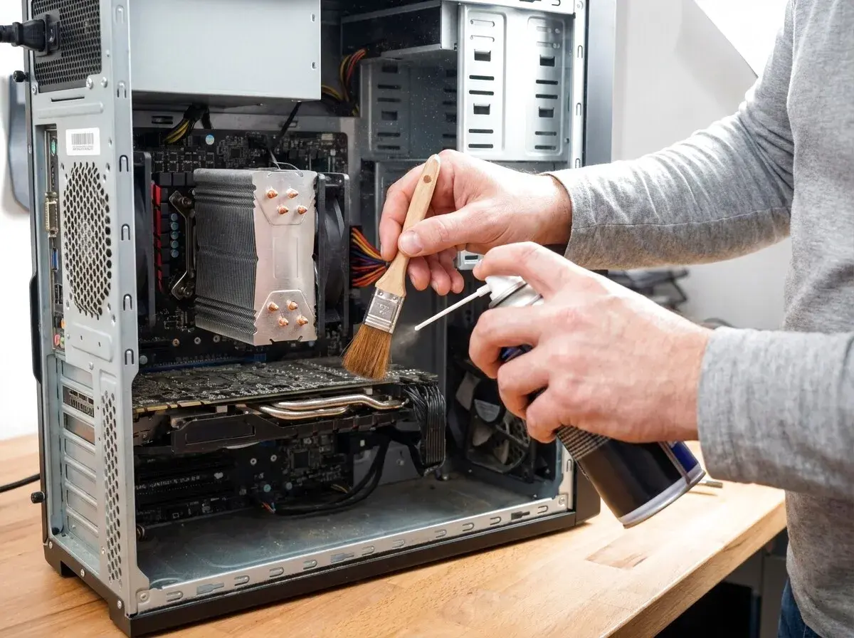 Czyszczenie laptopa i komputera Łódź – czyszczenie komputera PC